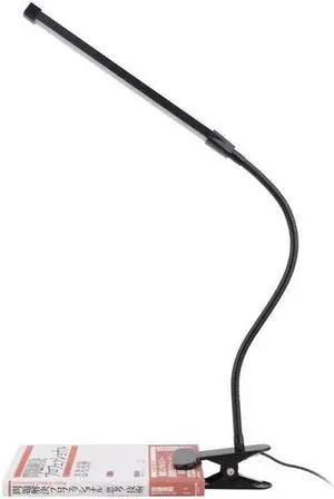 USB clip desk lamp 80 LED10 gears adjustable 3-color switch installation type office reading eye protection desk lamp