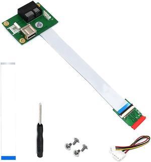 Key A/E to PCI-E Express Adapter Card USB 2.0 480 Mb/S Adaptador Cabo Quente with FPC Cable for Windows Vista