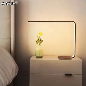 Modern 13W 20W LED Table Lamp For Bedroom Reading Home Desk Light Bedside Fashion Lighting Study Eye Protect US/EU Plug