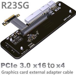 PCIe x16 to PCie x4 extension adapter cable 16x PCI-Express cables  For graphics card external