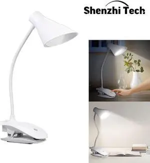Desk Lamp USB 14  Eye Protection Book Light with Clip Bed Reading book Light with Sensitive Touch Button 3 Modes
