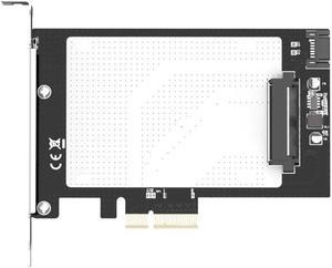 3.0 X4 to U.2 SFF-8639 Adapter Card U2 SSD GEN3 Card PCI-E Expansion Card X4 to 2.5Inch SATA Riser Card