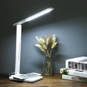 Charging LED Desk Lamp USB Night Light Touching Control 3 Modes Eye-caring Table lamp Bedside Light for Office Bedroom