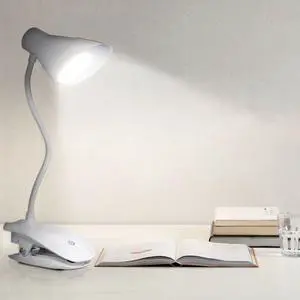 2020 New Portable LED Table Lamp Touch On/Off Switch Eye Clip Desk Light 3 Mode Dimmable USB Rechargeable Desk Lamp Dropshipping