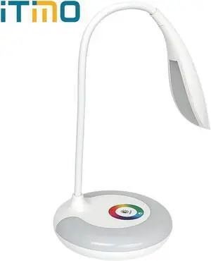 I Rechargeable USB Charging Flexible Book Reading Light Table Lamp Rechargeable Touch Light LED Desk Lamp Dimmable