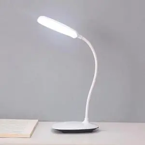 3 Modes Stepless Dimmable Desk Reading Light Foldable Rotatable Touch Switch LED Table Lamp USB Charging Port Timing Night Lamp
