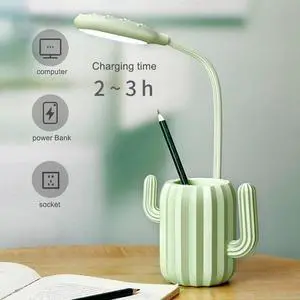 Led table USB Table Lamp Study 1200mAh  LED Reading Desk Lamp USB Table Light Flexo Lamps Table
