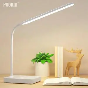 Rechargeable LED Foldable Desk Lamp Eye Protection Touch Dimmable Reading Table Lamp Led Light 3 Level Color