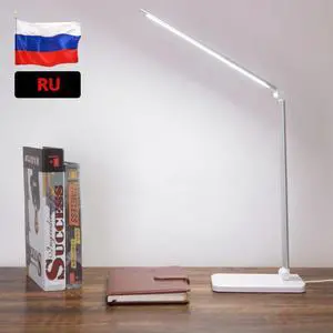 Charging Stepless Dimmable 52 LED Desk Table Lamp Foldable Rotatable Touch Switch Reading Light DC 5V 6W Timing Bedside Lamp