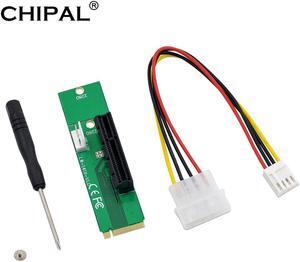 High Quality NGFF M.2 to PCI-E 4x 1x Slot Riser Card Adapter M2 to PCIE X4 X1 Converter For Bitcoin Litecoin Miner Mining