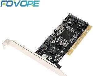 SATA PCI adapter 4 Ports SATA RAID to PCI Adapter controller card For Desktop/Computer