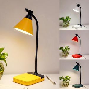 LED Desk Lamp Bendable Dimmable Touch Table Lamp USB Rechargable Bedroom Bedside Lamp LED Reading Lamp Night Light