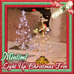 Light Up Christmas Tree Mini Christmas Tree With Lights Small Accessories Cone Gifts Christmas Desktop New Year Decorati