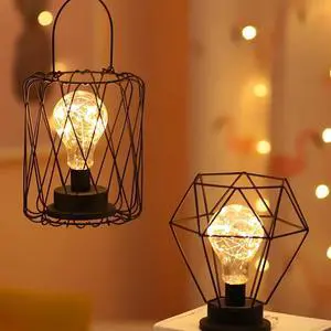 Table Lamps For Bedroom Living Room LED Bedside Lamp Art Modern Bed Lamp Night Light Christmas Decoration Bedside Lamp