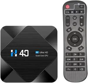 Android 10.0 TV Box  6K HDR10 H.265 VP9 2/4GB 16/3264GB 2.4G & 5G WiFi BT4.1 100M LAN LCD Display Remote Control