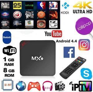 4K Quad Core 1GB RAM 8GB ROM Android 4.4 TV BOX HD HDMI WiFi Media Player US/EU/UK/AU