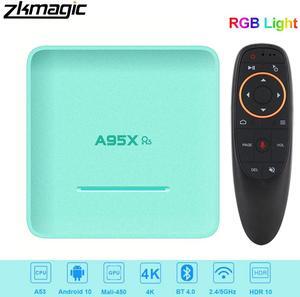 R5 Smart TV Box Android 10.0 TV Box 4GB 32GB Rockchip RK3318 4K 1080P HD YouTube Google Store Set Top Box