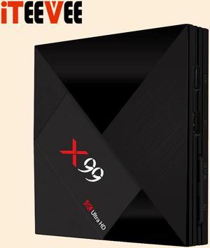 2018 Newest 4GB 64GB Rockchip RK3399 Android 7.1 TV BOX X99 With Voice remote 2.4G/5G Dual WIFI BT4.1 4k Smart set top box X99
