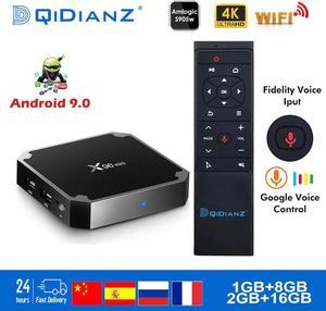 mini Android 9.0 Smart tv box 2.4G Wifi S905W Quad Core 4K 1080P Full HD Netflix Media Player 64 bit mini Set-Top Box