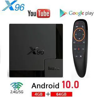 2020 X96 Mate Android 10.0 TV Box Allwinner H616 4GB RAM 64GB ROM QuadCore 4K 5G Dual Wifi Media Player Youtube Smart tv box