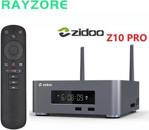 Z10 Pro Android 9.0 Tv Smart Box 2G DDR4 32G EMMC Qhtv Vision HDR10+ TV Box 4K HDMI 2.0 Wireless HDD Bay Up To 14TB Z10 Tv