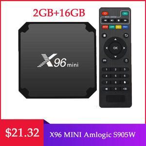 mini Android TV BOX Amlogic S905W Quad Core 2.4GHz WiFi Android 7.1 1GB 8GB Smart TV Box Media Player 2GB 16GB Set top box