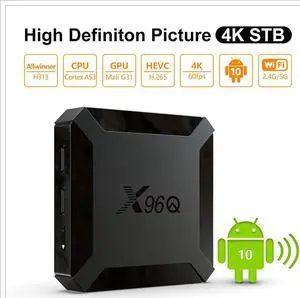 2020 TV Box Android 10 4K Allwinner H313 Quad Core 2GB 16GB Youtube Set Top Box TVBOX 10.0 Media Player 1GB8GB