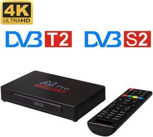 9.0 TV Box 4K Amlogic S905D DVB-C DVB-T2 Digital TV Tuner DVB T2 Combo FTA H.265 HEVC DVB-S2 Satellite TV Receiver HD