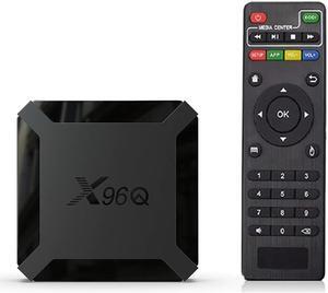 X96Q TV Box Android 10.0 2GB 16GB Allwinner H313 Quad Core 4K 2.4G Wifi Netflix Youtube Android 10 Set Top Box Media Player