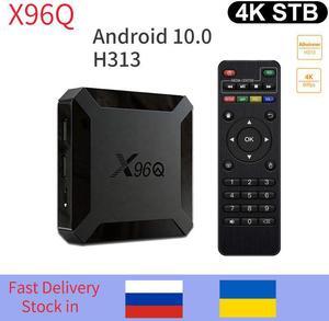 TV Box Android 10 Allwinner H313 Quad Core 4k 3D 2GB 16GB 2.4G wifi Media Player  H.265 Smart Set Top Box pk X96MINI