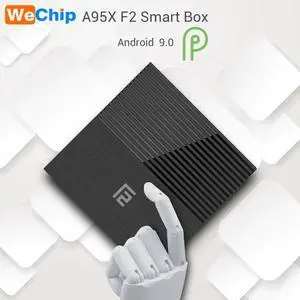 F2 Android 9.0 TV BOX LPDDR3 4G 64G Google Voice Remote Amlogic S905X2 Quad Core Dual Wifi BT 4.2 4K HD 2.1 PK X96 max