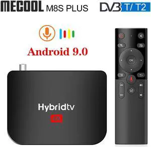M8S PLUS Android 9.0 TV Box DVB-T2 Hybridtv Amlogic S905X2 Quad Core 2GB 16GB 4K M8S PLUS DVB T2 Terrestrial Combo Box