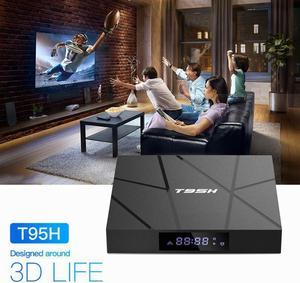 2020 T95H H616 Smart TV Box Android 10 10.0 1GB 8GB 6K Youtube Media player T95H TVBOX Android TV Set top box