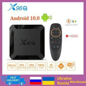 Android 10 TVBox Smart TV Box Wifi 2.4Ghz Allwinner H313 4K 60fps 2GB 16GB Media Player Youtube Set Top Box PK pk X96 TVBox