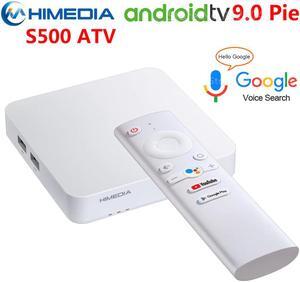S500 Smart TV BOX Android 9.0 ATV 2GB RAM 8GB ROM 2.4G 5G WIFI Bluetooth Media Player 4K Voice Androidtv Set Top Box