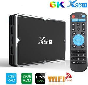 H Android 9.0 TV Box Allwinner H603 2.4&5G WiFi 4GB RAM 32GB/64GB ROM Set Top Box USB3.0 HRD 6K Android TV Media Player