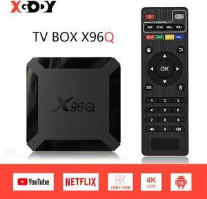 Smart TV BOX Android 10 Youtube 2GB 16GB WIFI 4K Media Player 3D Video Set Top Box  Brazil Russia France