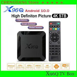 Android smart tv Box Android10.0 allwinner H313 quad core 2G 16GB 4K 3D netflix  mini smart tv set top box media player