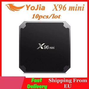 ( Fast Ship From EU ) 10pcs/lot X96mini Android 7.1 TV BOX X96 mini lot Amlogic S905W Quad Core Media Player 2.4GHz WiFi