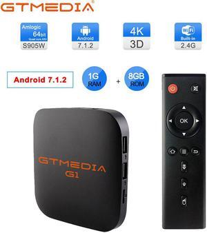 G1 Android 7.1 TV Box 1GB RAM 8GB ROM Ultra HD 1080P H.265 4K for Google Player gtplayer Store Youtube Smart Set Top Box