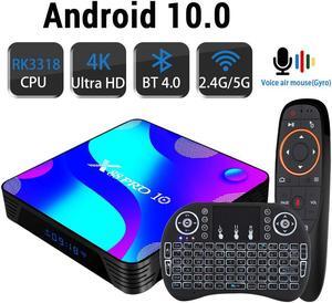 10.0 TV BOX bluetooth 4k 3D 2.4G&5.8G Wifi  4k 3D Youtube HDR+ High Qualty Very Fast Box  4GB 32GB 64GB 128G ROM