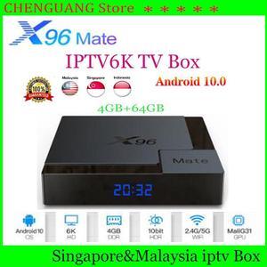 2020 Newest  X96Mate smart TV Box Android10.0 4gb+64gb 2.4G&5G Dual wifi media player