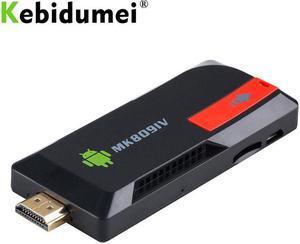 2GB 8GB Android Wireless Dongle Smart TV Box WIFI Bluetooth TV Game Stick HD Audio Converter MK809IV EU/US Plug