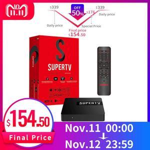 Red Box Brasil Best Android TV Box with Air Mouse Support 4K 60Hz HD IPTV Box