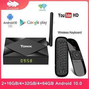 TX6S TV Box Allwinner H616 Android 10.0 Tv Box 4GB RAM 32GB 64GB ROM Smart Set Top Box Quad Core 4K Media Player