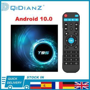 Smart tv box Android 10.0 4k 6K1080P HDR Allwinner H616 Quad Core 2.4G WIFI tv box 4g 64g TV box media Player