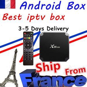 Best iptv box mini android 9.0 tv box 1G 8G 2G-16G smart tv media player  mini decoder ship from france