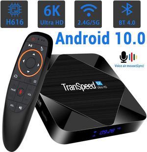 H616 Android 10.0 TV Box  bluetooth 2.4G&5.8G Wifi 6K 3D Youtube 1080P 4K Android TV Set Top Box 4GB 64GB 32G