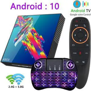 R3 tv box Android 10 4k 2G 16G 4G 32G 64G 2.4G&5G WIFI BT4.2 smart tv boxes youtube mini RK3318 media player