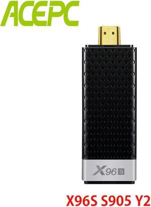 Android 8.1 TV Box X96S Amlogic S905Y2 DDR4 4GB 32GB Mini PC TV Stick 2.4G&5G WiFi Bluetooth 4.2 TV Dongle Media Player